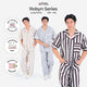Classic Poly Rayon Robyn Series - Piyama Pria Set Celana Panjang
