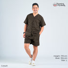 Cozy Series - Piyama Pria Set Celana Pendek