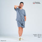 Cozy Series - Piyama Pria Set Celana Pendek