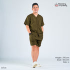 Cozy Series - Piyama Pria Set Celana Pendek