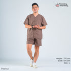 Cozy Series - Piyama Pria Set Celana Pendek