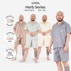Herb Series - Piyama Pria Set Celana Pendek