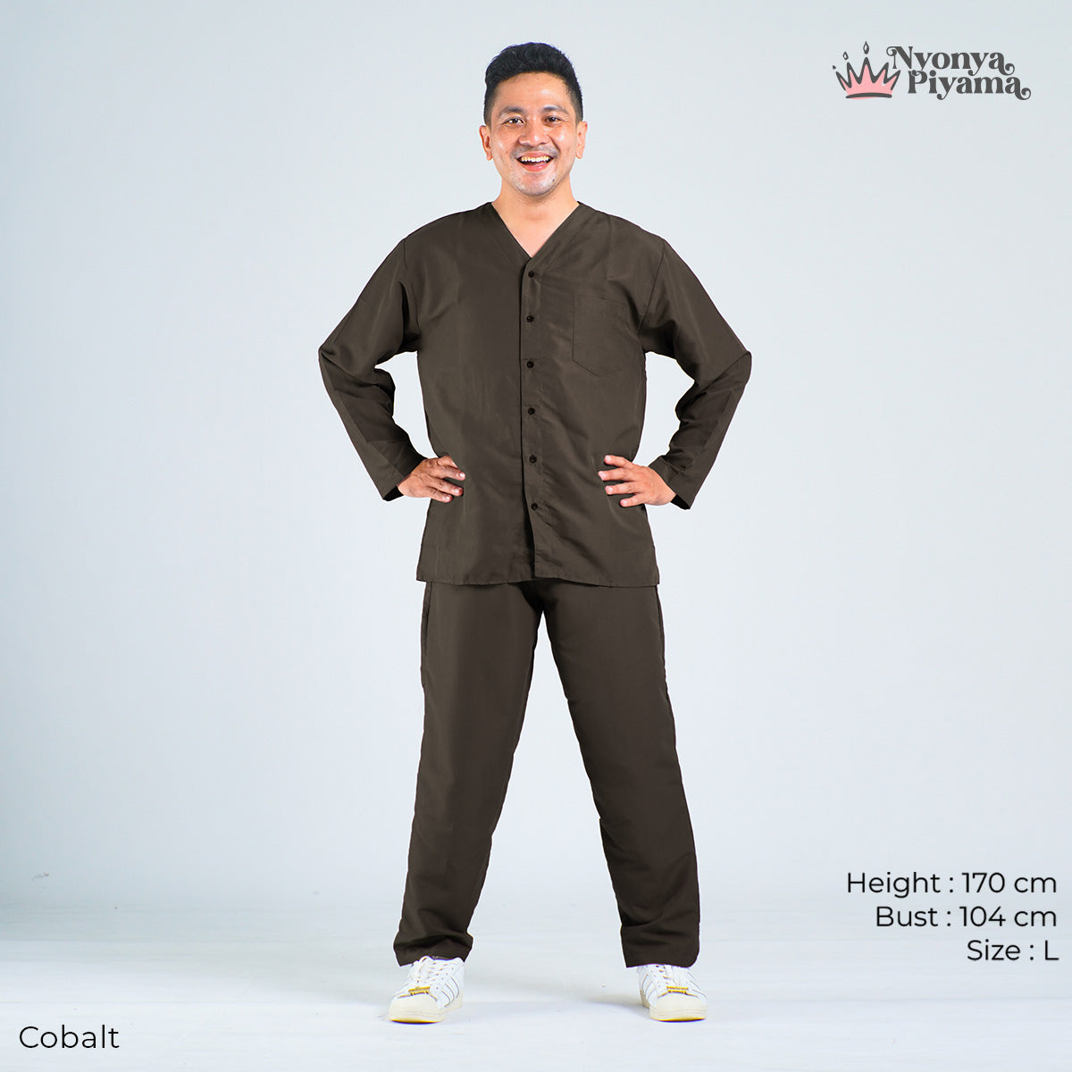 Cozy Series - Piyama Pria Set Lengan Panjang