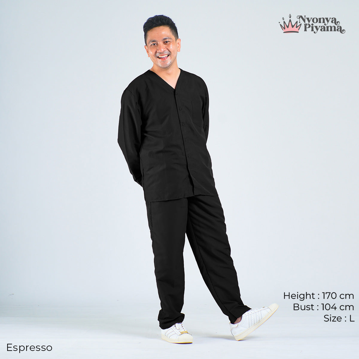 Cozy Series - Piyama Pria Set Lengan Panjang