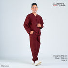 Cozy Series - Piyama Pria Set Lengan Panjang