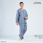 Cozy Series - Piyama Pria Set Lengan Panjang
