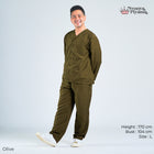 Cozy Series - Piyama Pria Set Lengan Panjang