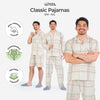 Classic Pajamas Katun Pria Set - Levon