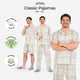 Classic Pajamas Katun Pria Set - Levon