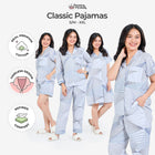 Classic Pajamas Katun Set - Neyra