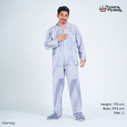 Classic Pajamas Katun Pria Set - Harvey