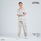 Classic Katun Collins - Piyama Pria Set