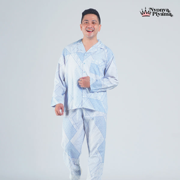 Classic Katun Edward - Piyama Pria Set