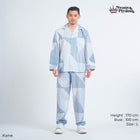 Classic Katun Kane - Piyama Pria Set