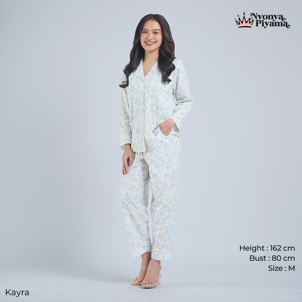 Classic Katun Kayra - Piyama Set