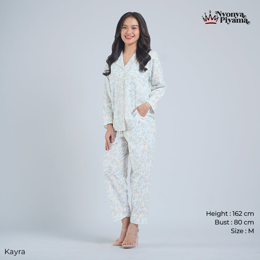 Classic Katun Kayra - Piyama Set
