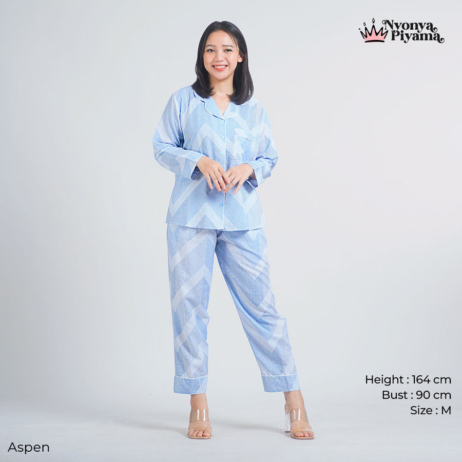 Classic Katun Aspen - Piyama Set