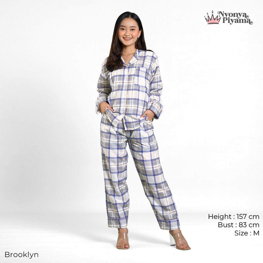 Classic Katun Brooklyn - Piyama Set