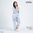 Classic Pajamas Katun Set - Neyra