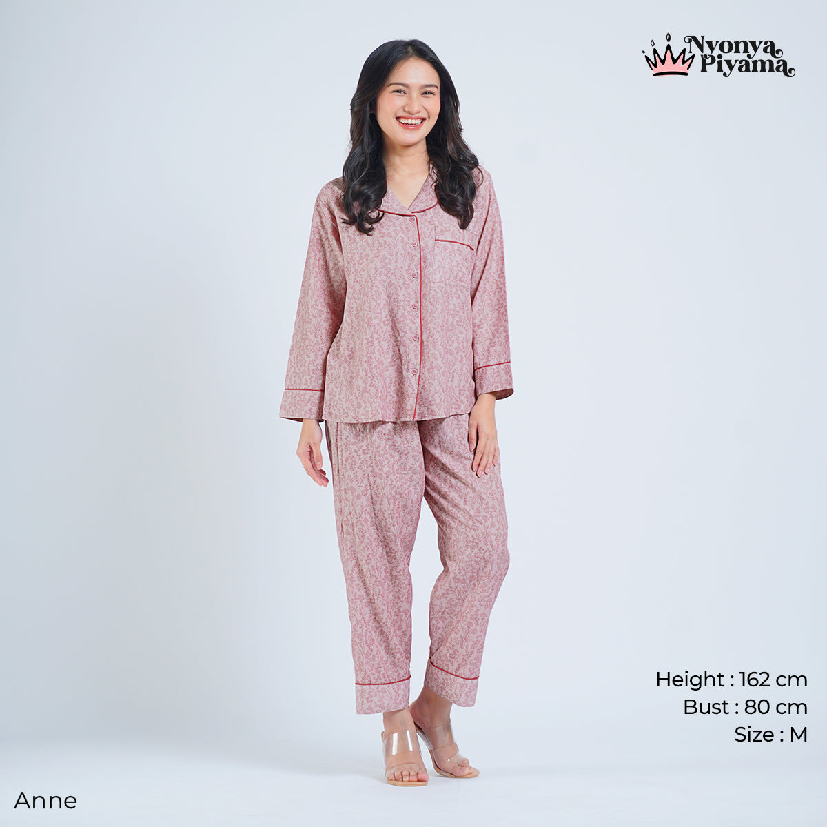 Classic Katun Anne - Piyama Set