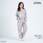 Classic Pajamas Katun Set - Benedict