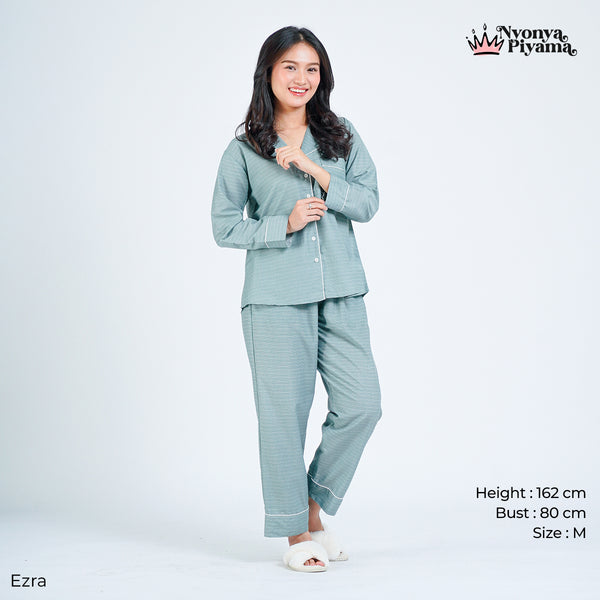 Classic Pajamas Katun Set - Ezra