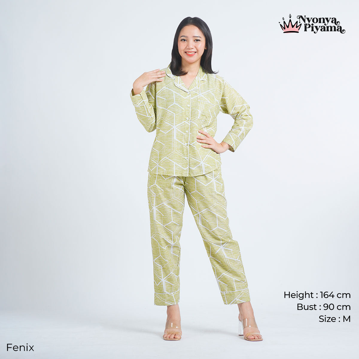 Classic Katun Fenix - Piyama Set