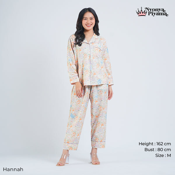 Classic Katun Hannah - Piyama Set