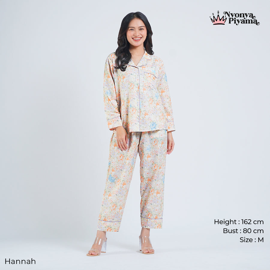 Classic Katun Hannah - Piyama Set