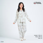 Classic Pajamas Katun Set - Lilya