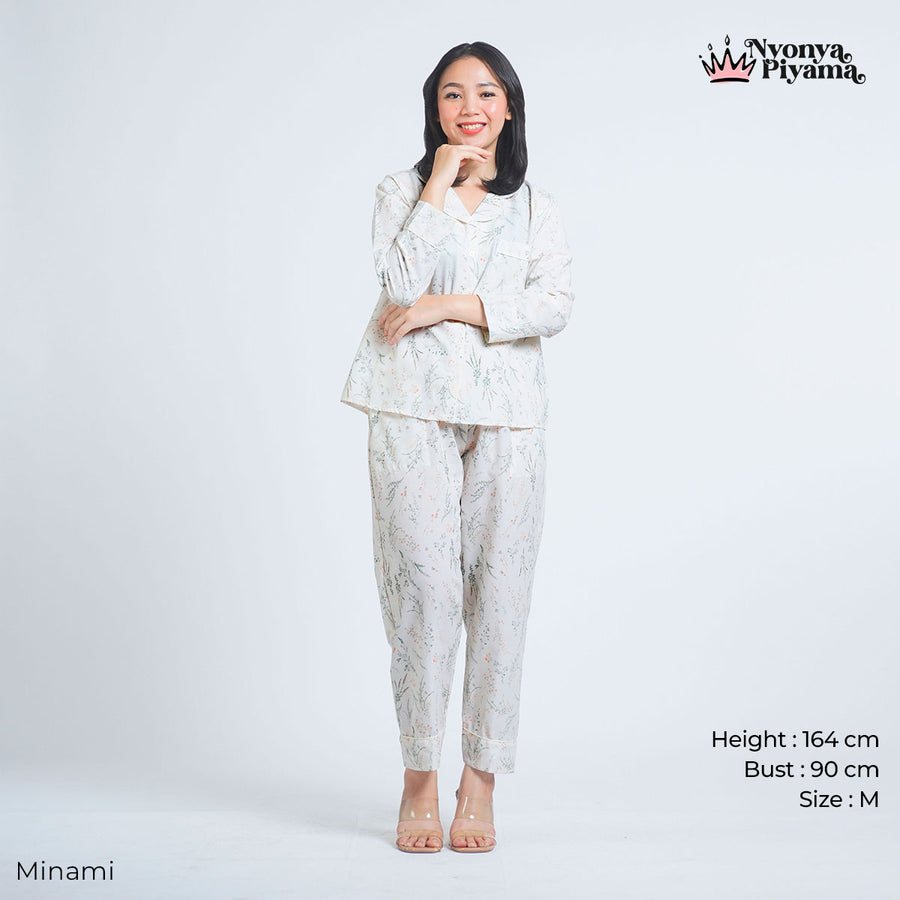 Classic Katun Minami - Piyama Set