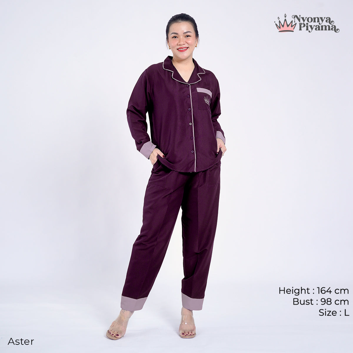 Bloom Series - Piyama Set Lengan Panjang