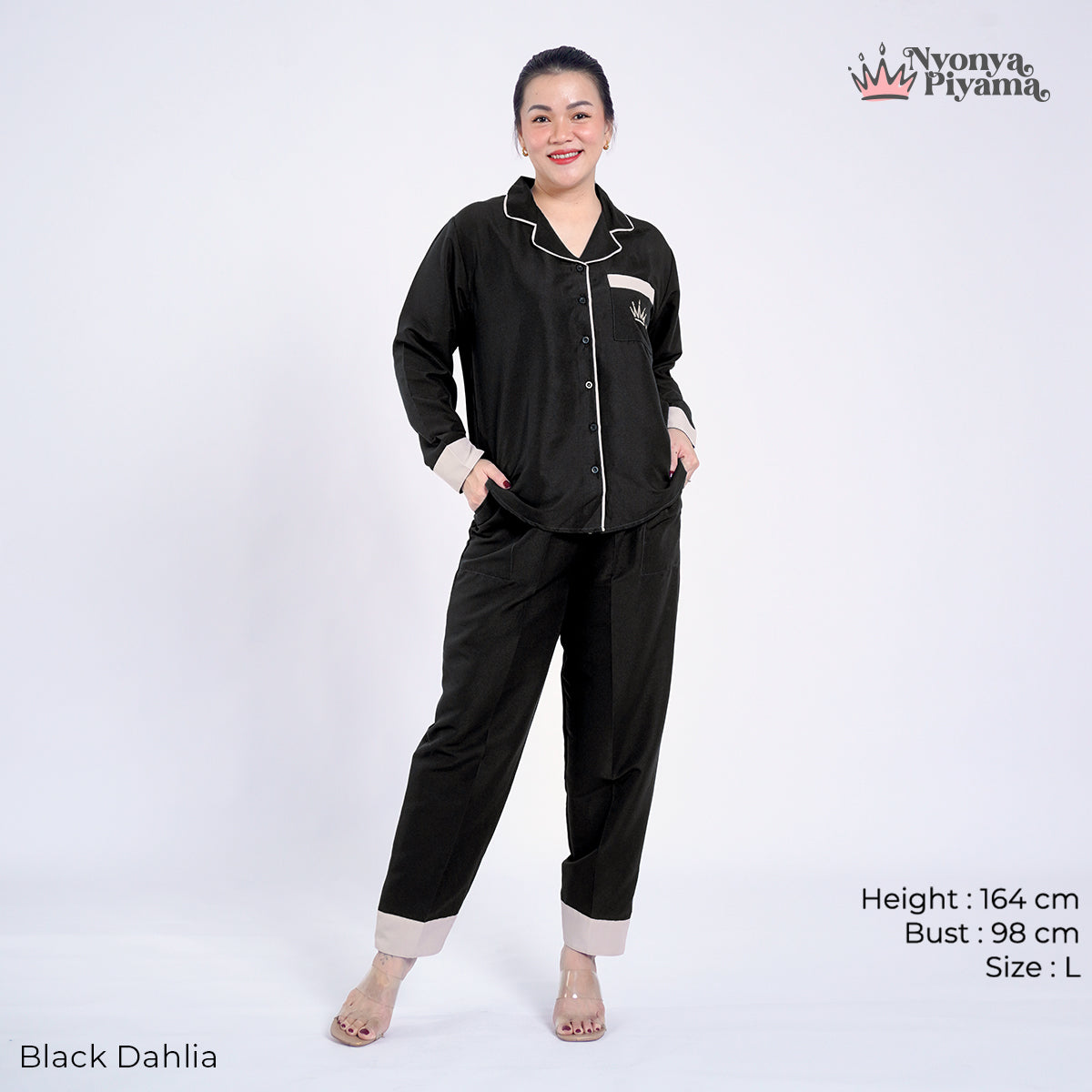 Bloom Series - Piyama Set Lengan Panjang