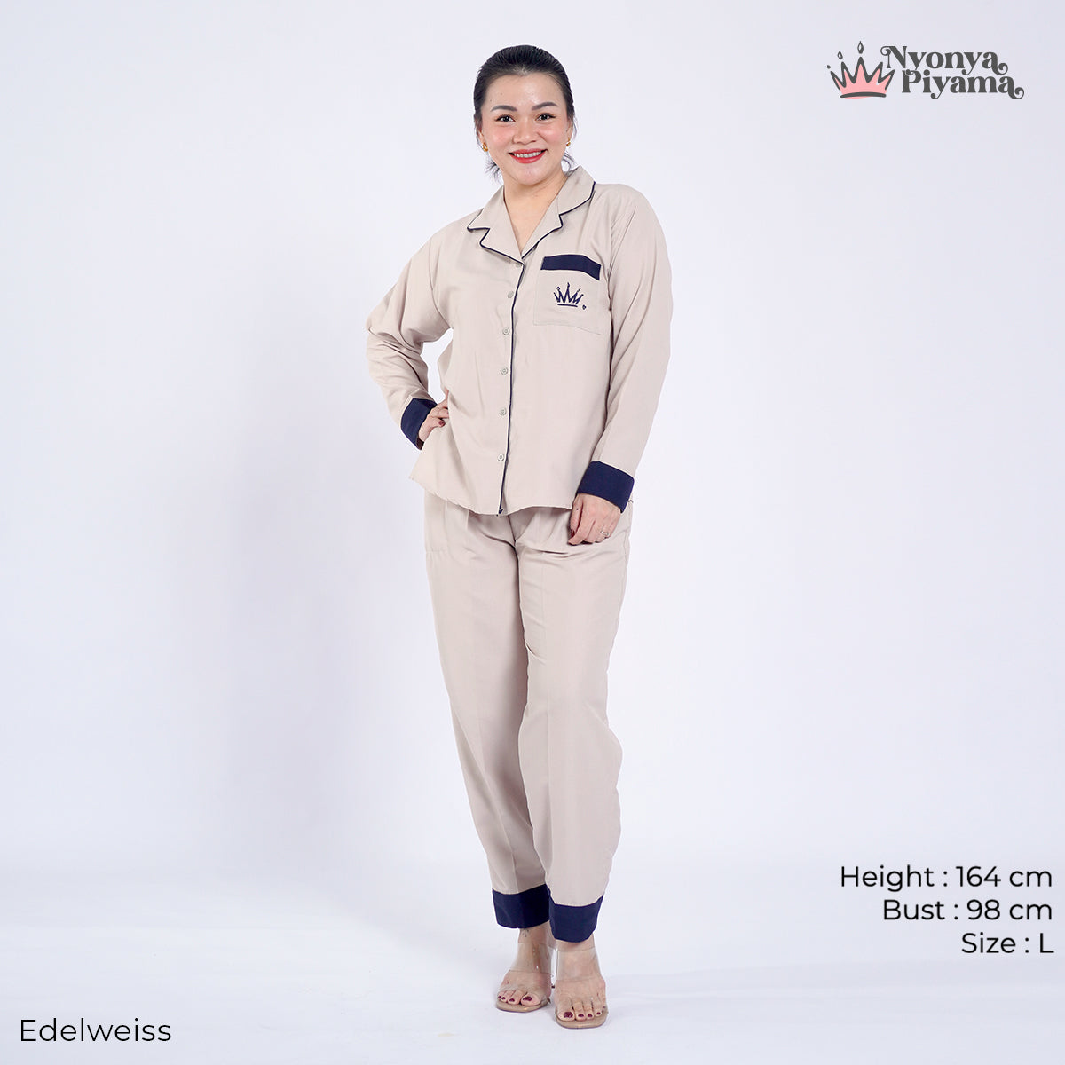 Bloom Series - Piyama Set Lengan Panjang