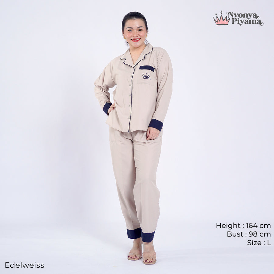 Bloom Series - Piyama Set Lengan Panjang