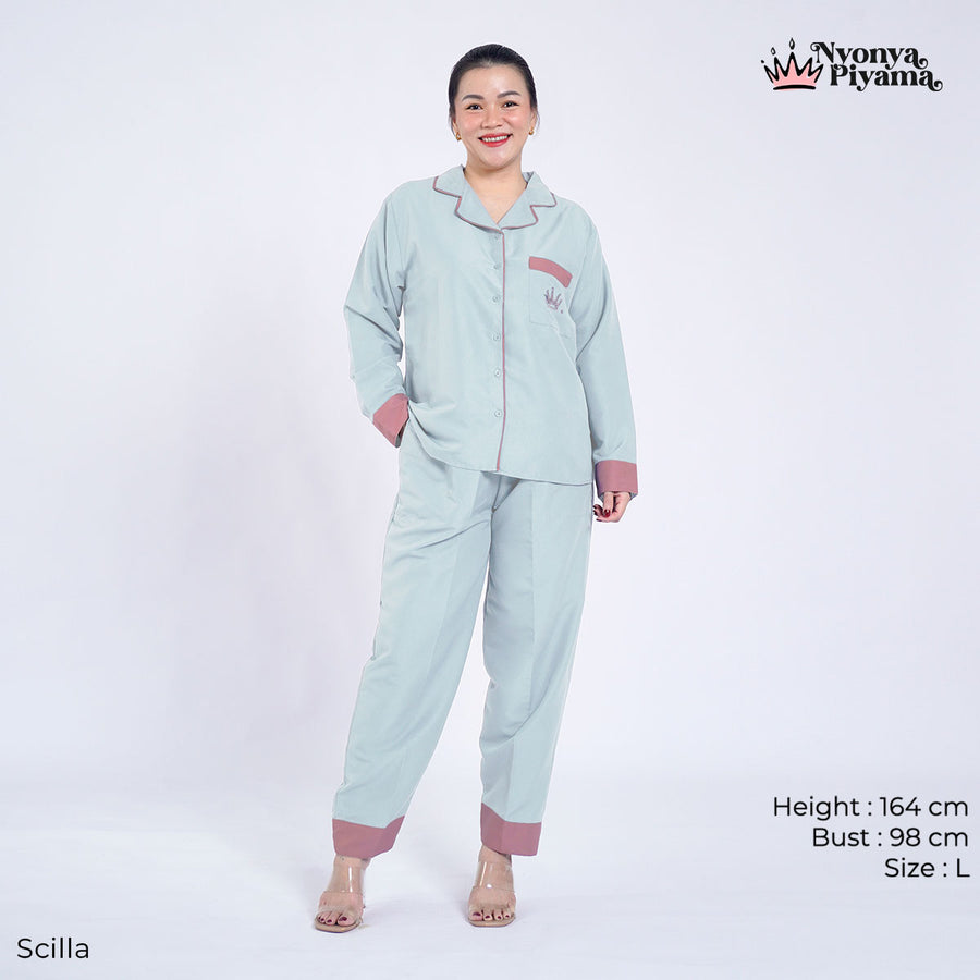 Bloom Series - Piyama Set Lengan Panjang