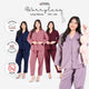 Worryless Series - Braless Piyama Lengan Panjang Solid