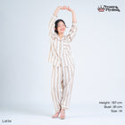 Classic Poly Rayon Robyn Series - Piyama Set Lengan Panjang