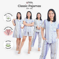 Classic Katun Lennon - Piyama Set